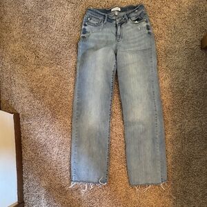 Judy Blue Light Wash Straight Leg Jeans
